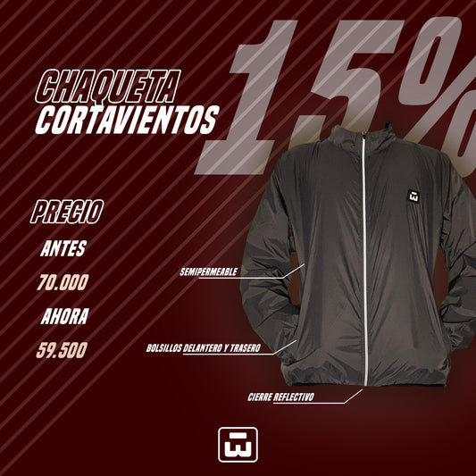 Chaqueta cortavientos