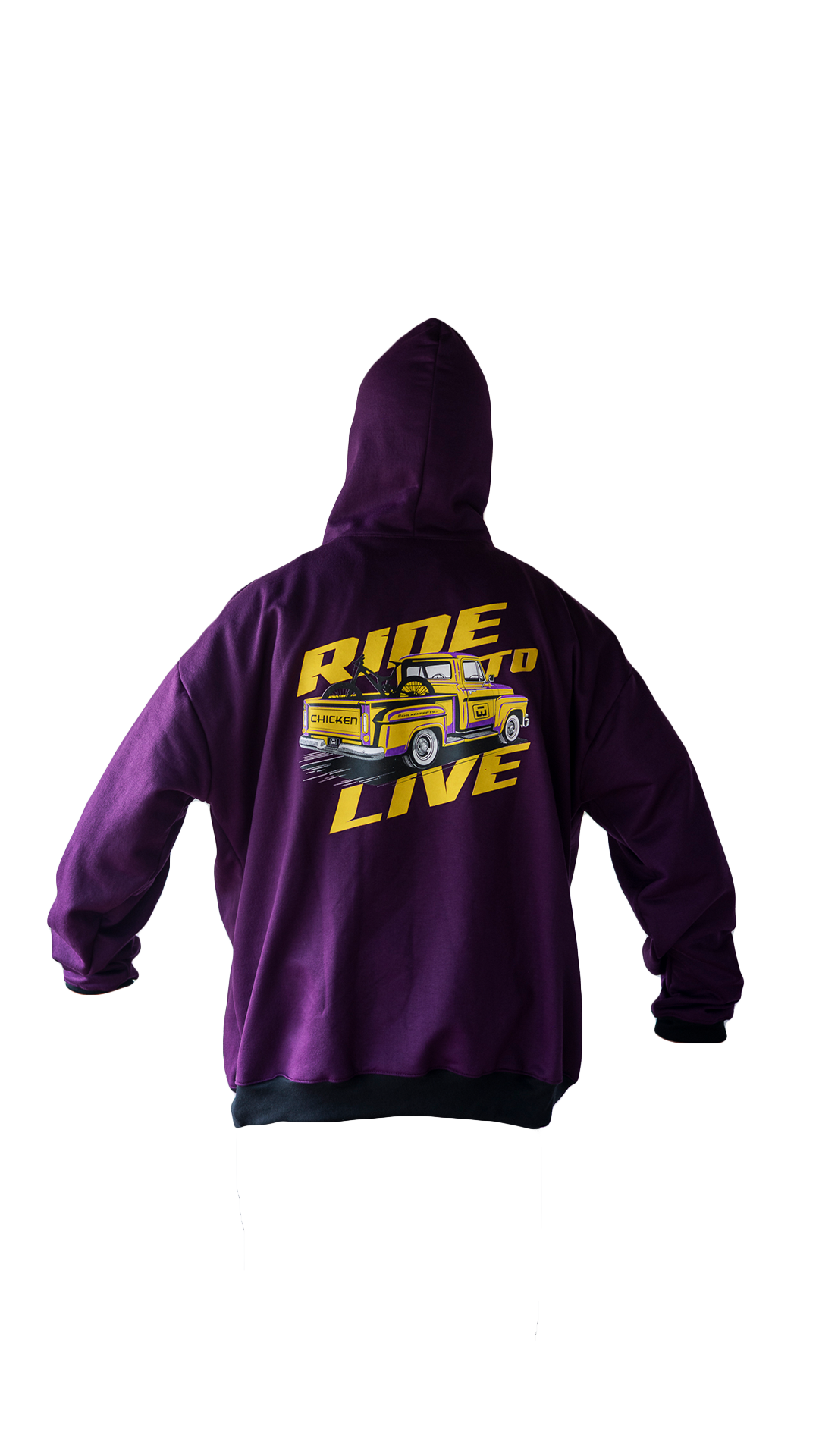 Hoodie ride to live