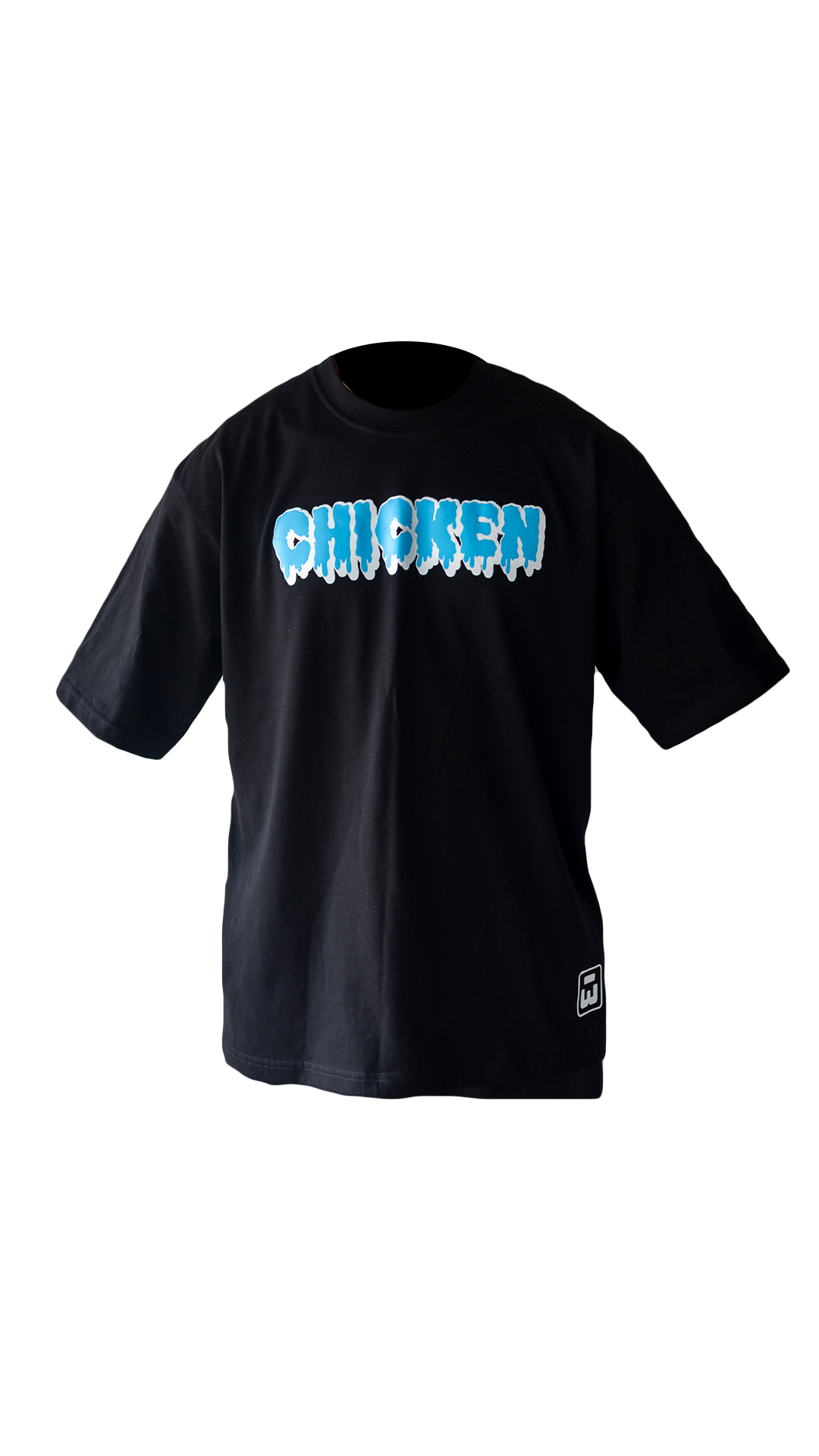 Camiseta ilustración pedal chicken de manga corta