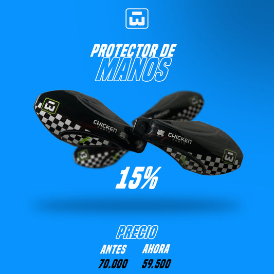 Protector manos 15 off